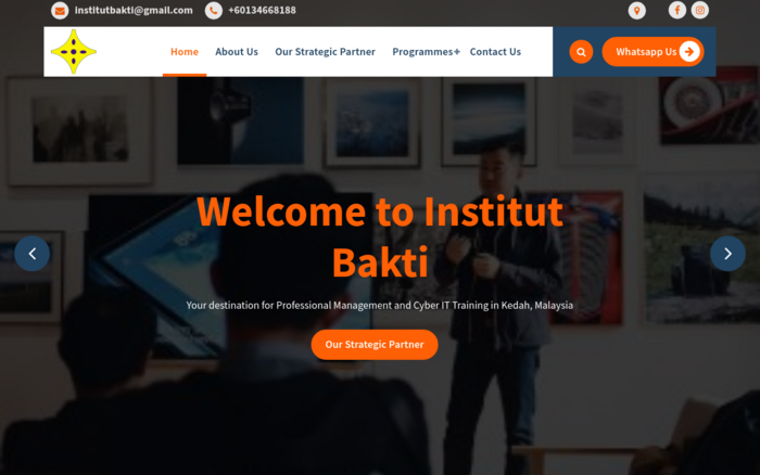Welcome to Institut Bakti